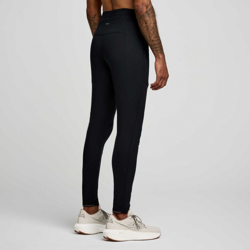 Black Men's Saucony Solstice Tight | MALAYSIA-BEPT