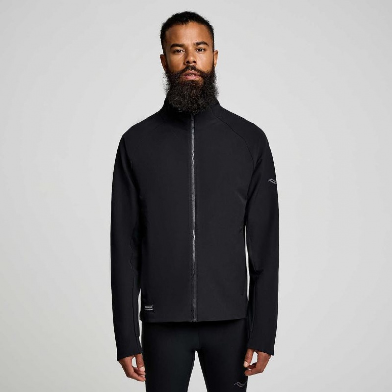 Black Men\'s Saucony Triumph Jacket | MALAYSIA-JACQ