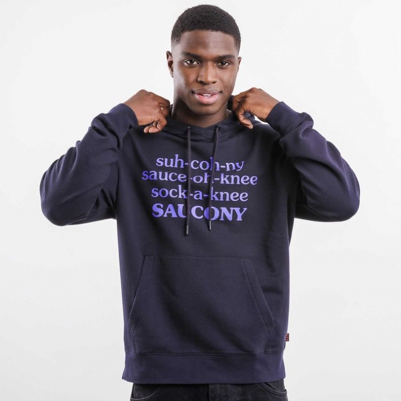 Black Men\'s Saucony X Frank Cooke Rested Hoodie | MALAYSIA-BUPK