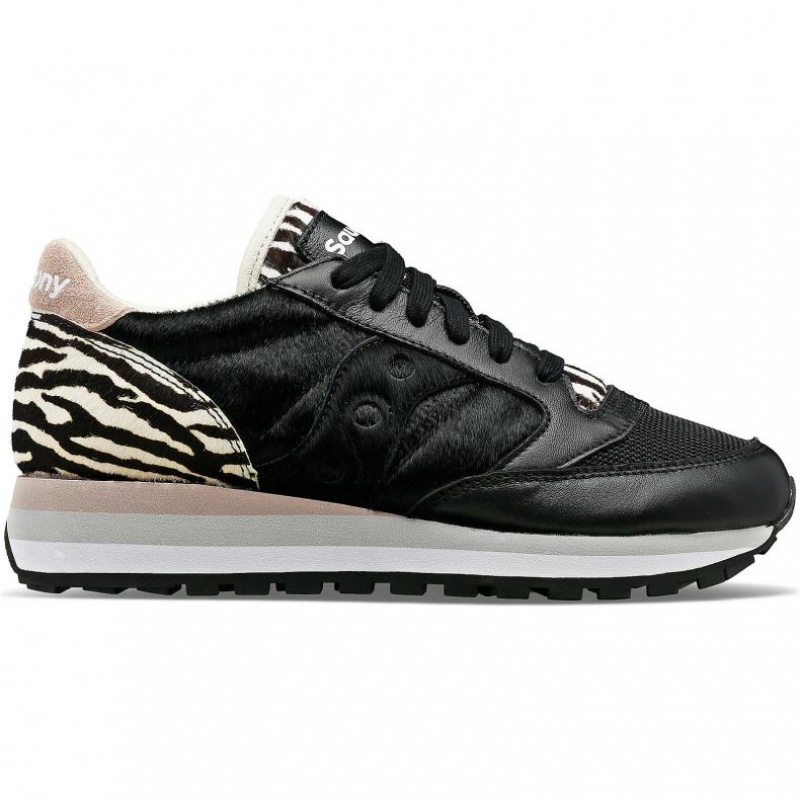 Black Women\'s Saucony Jazz Triple Sneakers | MALAYSIA-EJWZ