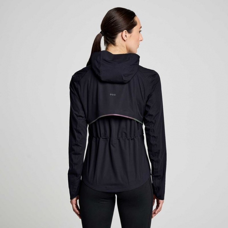 Black Women's Saucony Runshield Jacket | MALAYSIA-BPNT