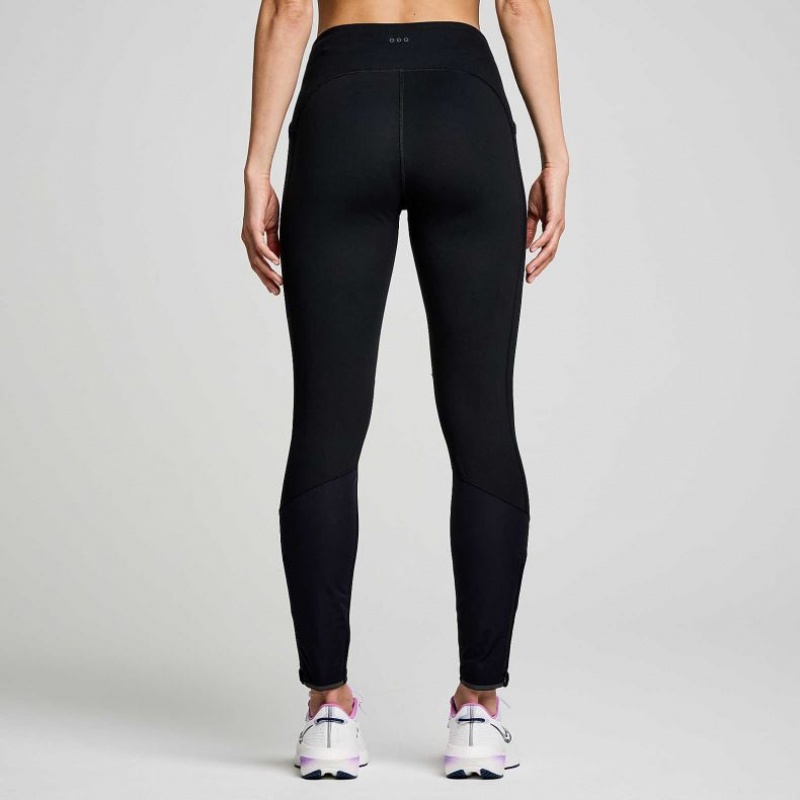 Black Women's Saucony Runshield Tight | MALAYSIA-ADOK