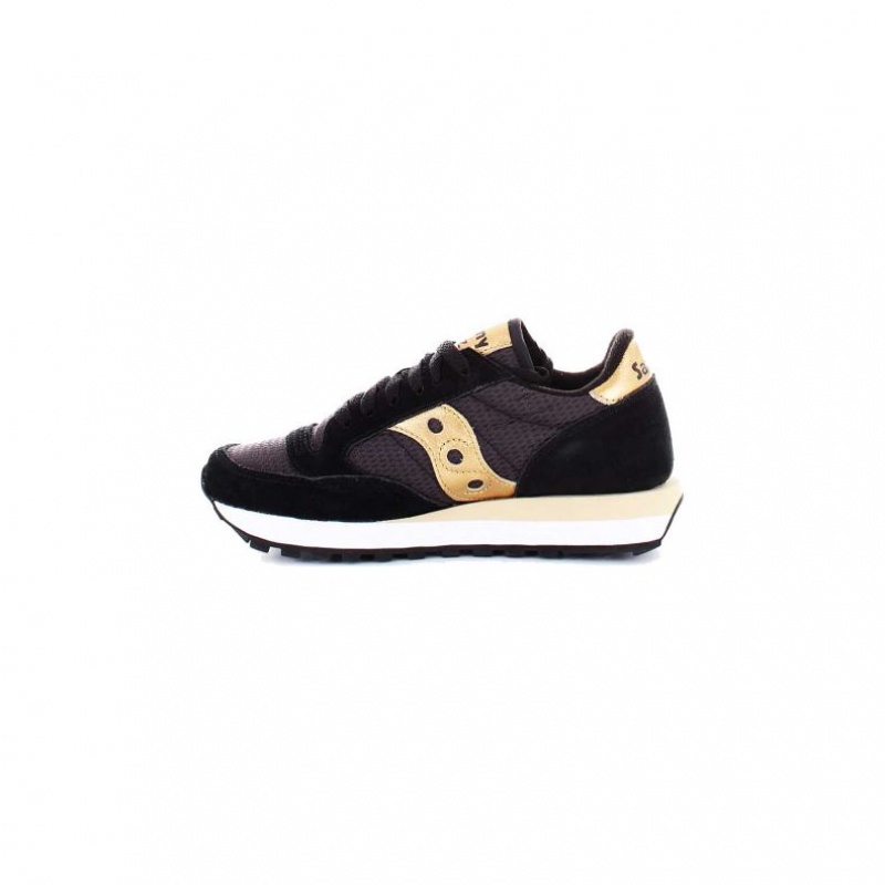 Black / Gold Women's Saucony Jazz Original Sneakers | MALAYSIA-SUZW