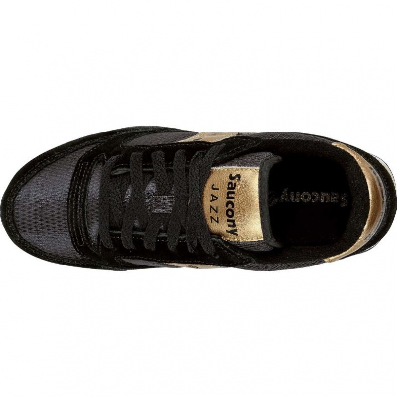 Black / Gold Women's Saucony Jazz Original Sneakers | MALAYSIA-SUZW