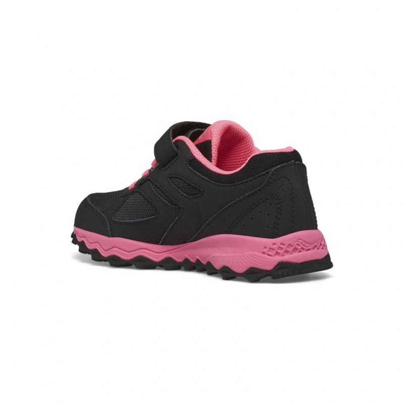 Black / Pink Big Kids' Saucony Cohesion TR14 A/C Sneakers | MALAYSIA-FZXH