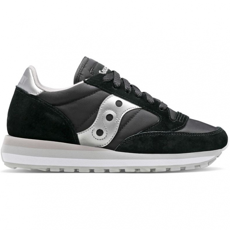 Black / Silver Women\'s Saucony Jazz Triple Sneakers | MALAYSIA-NEUG