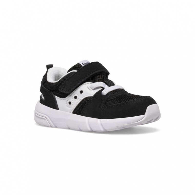 Black / White Little Kids' Saucony Jazz Lite 2.0 Sneakers | MALAYSIA-NEYC