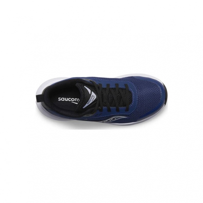 Blue Big Kids' Saucony Axon 3 Sneakers | MALAYSIA-NRBS