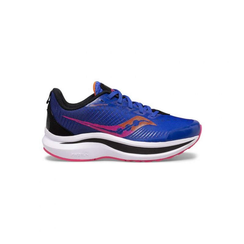 Blue Big Kids\' Saucony Endorphin KDZ Sneakers | MALAYSIA-IGYL