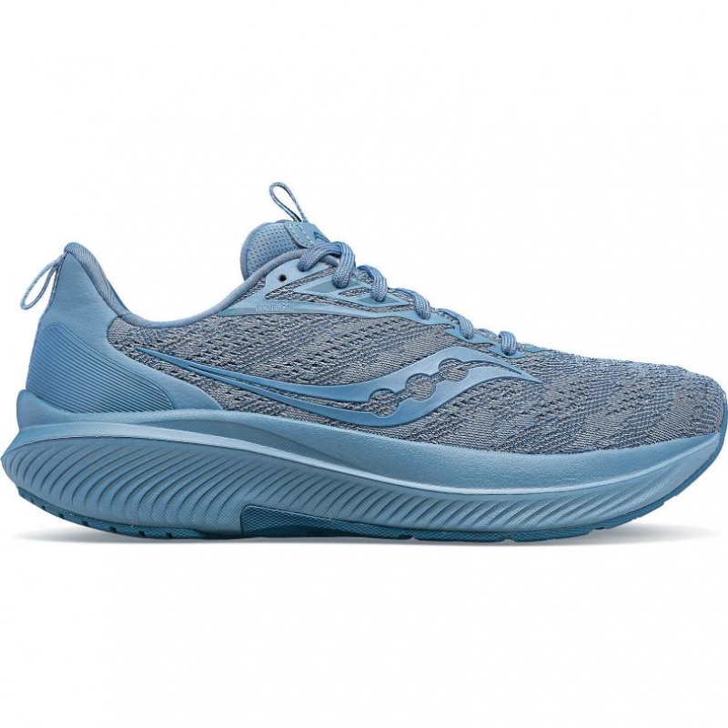 Blue Men\'s Saucony Echelon 9 Running Shoes | MALAYSIA-ROIM