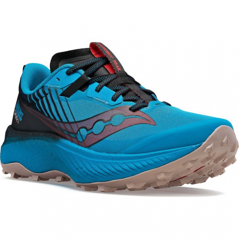 Blue Men's Saucony Endorphin Edge Trail Running Shoes | MALAYSIA-TVBH