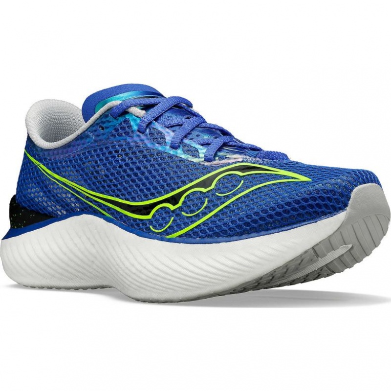 Blue Men's Saucony Endorphin Pro 3 Running Shoes | MALAYSIA-QHGZ