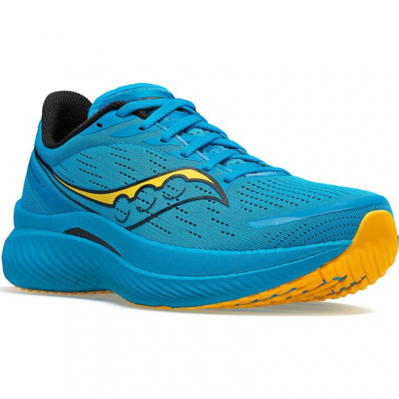 Blue Men's Saucony Endorphin Speed 3 Running Shoes | MALAYSIA-CWQL