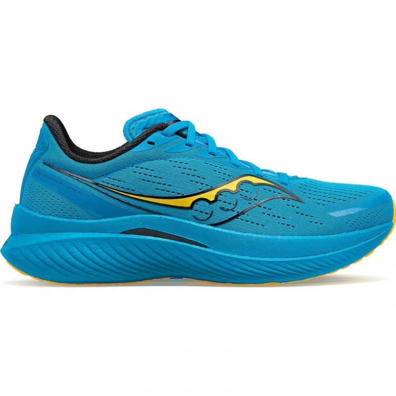 Blue Men\'s Saucony Endorphin Speed 3 Running Shoes | MALAYSIA-CWQL