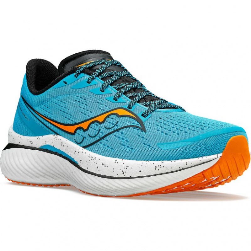 Blue Men's Saucony Endorphin Speed 3 Running Shoes | MALAYSIA-WRHL