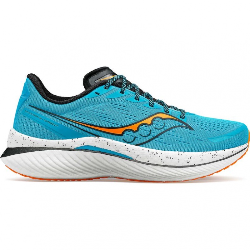 Blue Men\'s Saucony Endorphin Speed 3 Running Shoes | MALAYSIA-WRHL