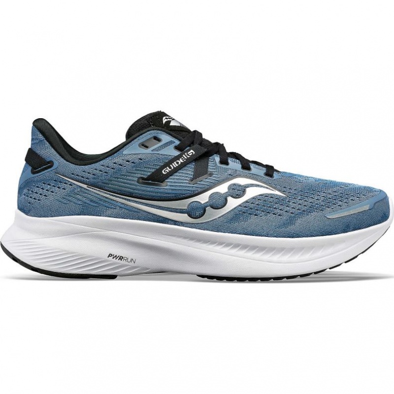 Blue Men\'s Saucony Guide 16 Running Shoes | MALAYSIA-CEMP