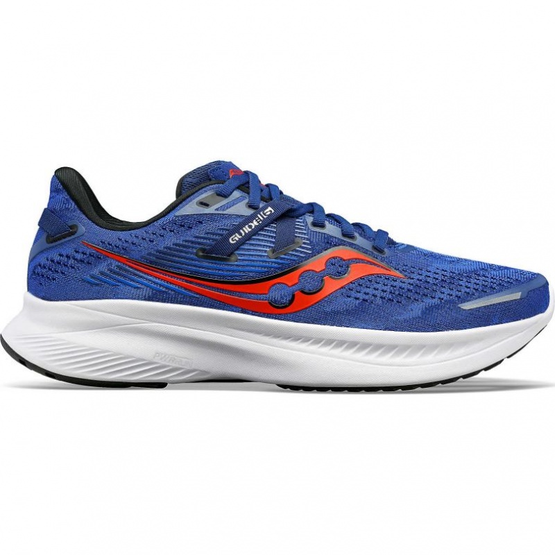 Blue Men\'s Saucony Guide 16 Running Shoes | MALAYSIA-HIZU