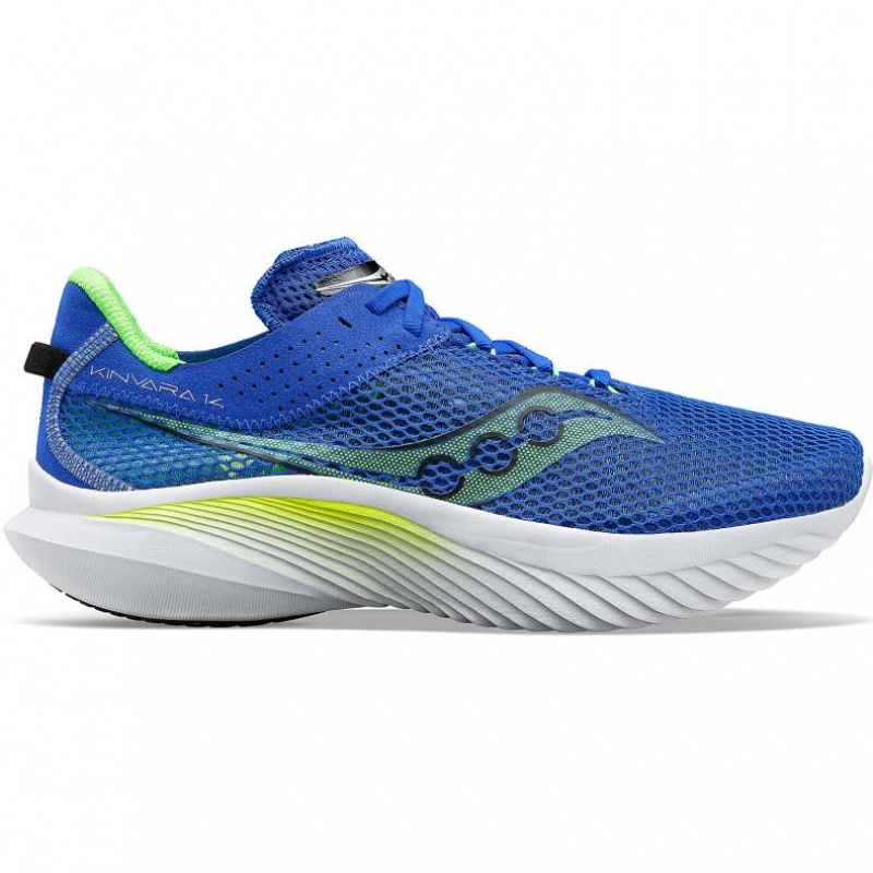 Blue Men\'s Saucony Kinvara 14 Running Shoes | MALAYSIA-LBIW