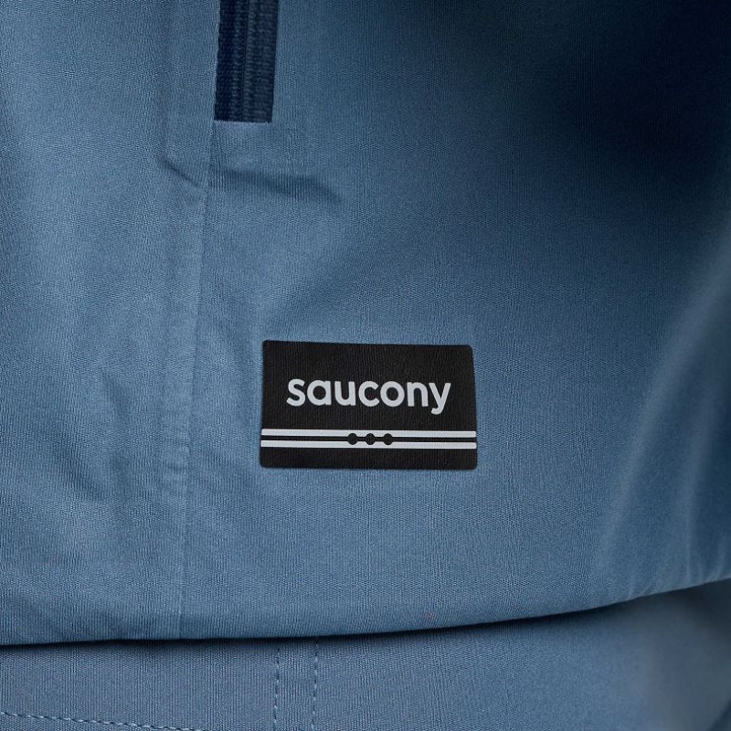 Blue Men's Saucony Runshield Jacket | MALAYSIA-XDSR