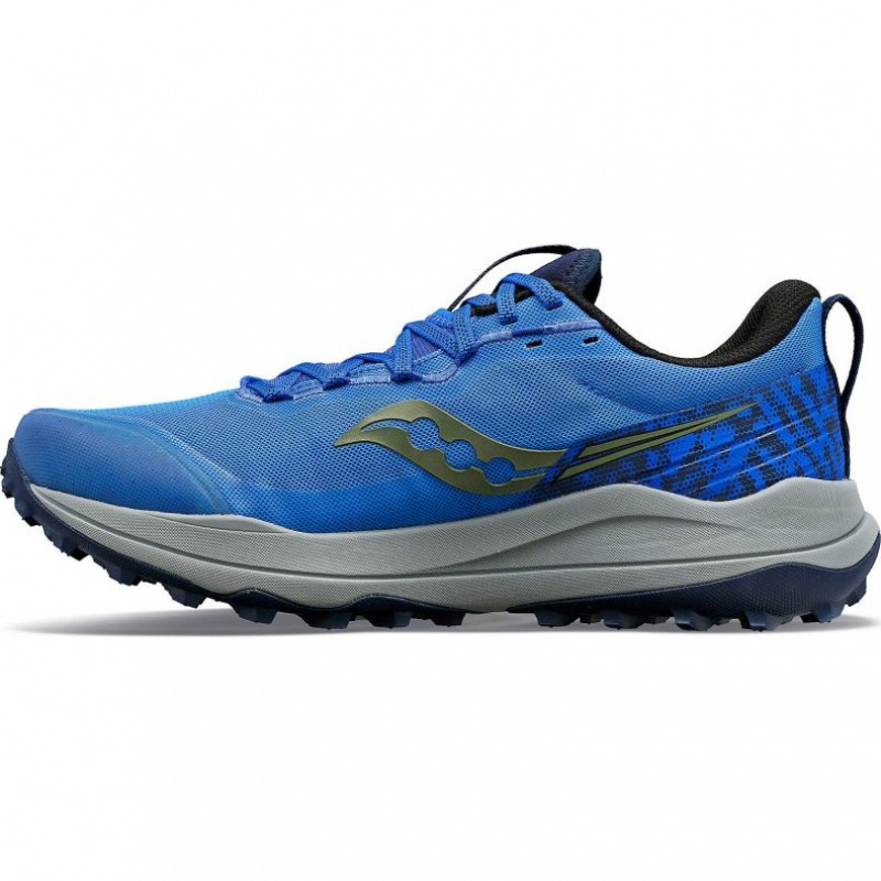 Blue Men's Saucony Xodus Ultra 2 Trail Running Shoes | MALAYSIA-ZKOM