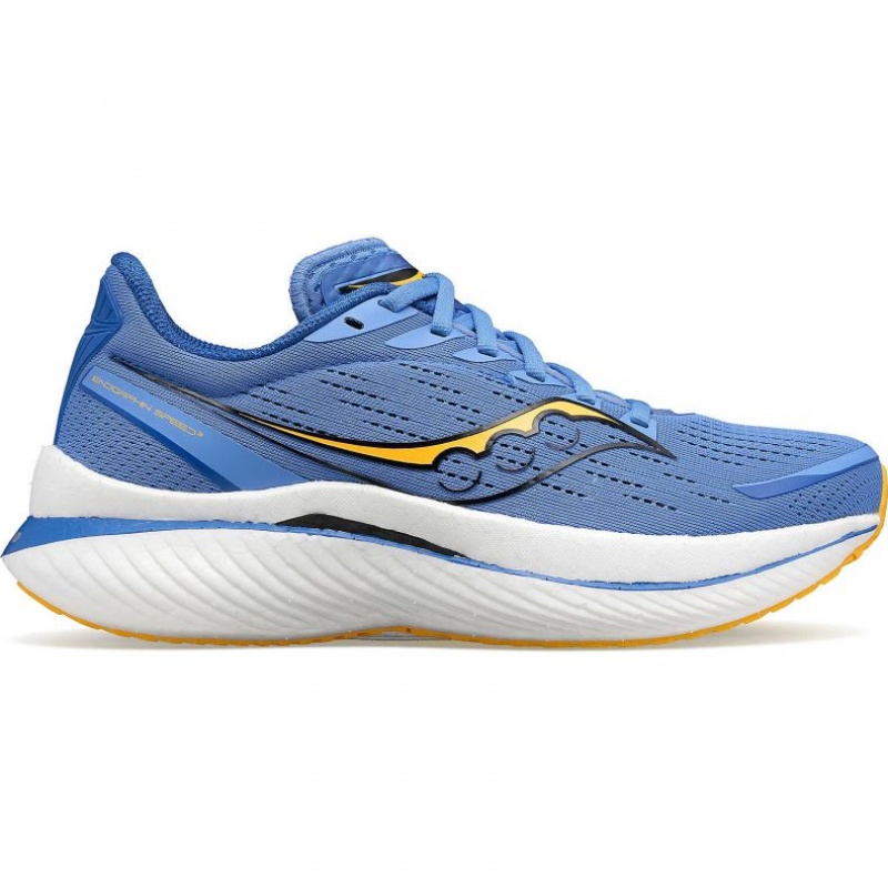 Blue Women\'s Saucony Endorphin Speed 3 Running Shoes | MALAYSIA-NMHO