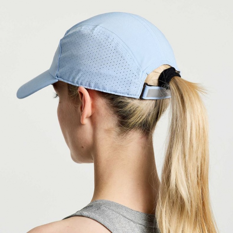 Blue Women's Saucony Outpace Hat | MALAYSIA-VBKO