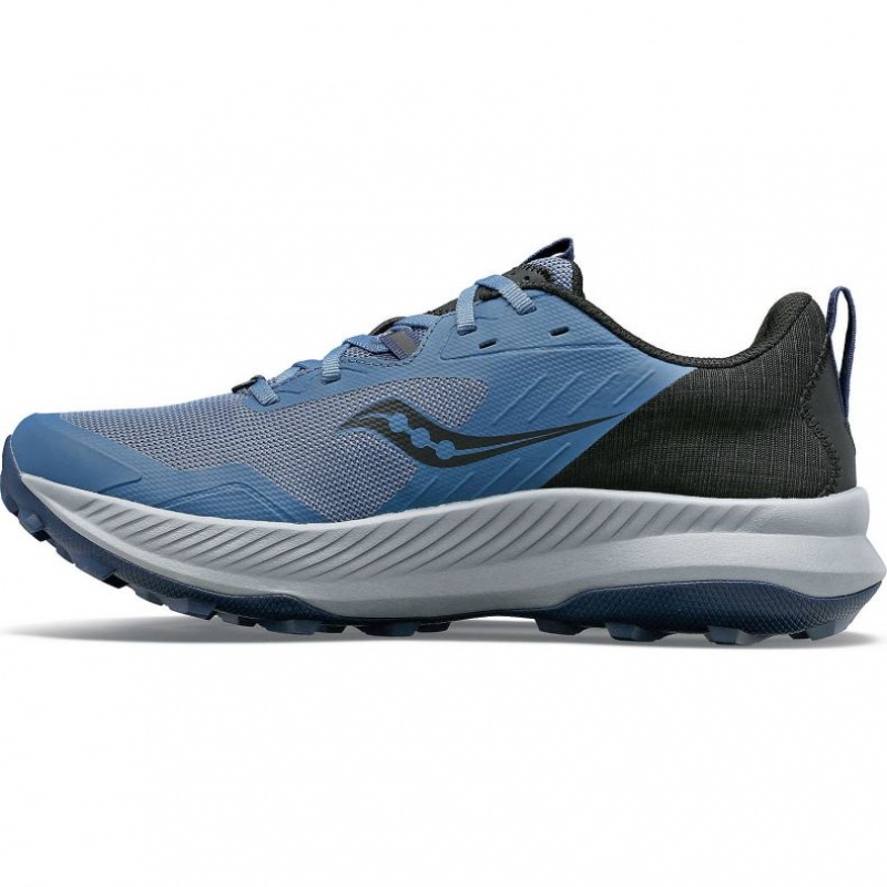 Blue / Black Men's Saucony Blaze TR Trail Running Shoes | MALAYSIA-YPJD