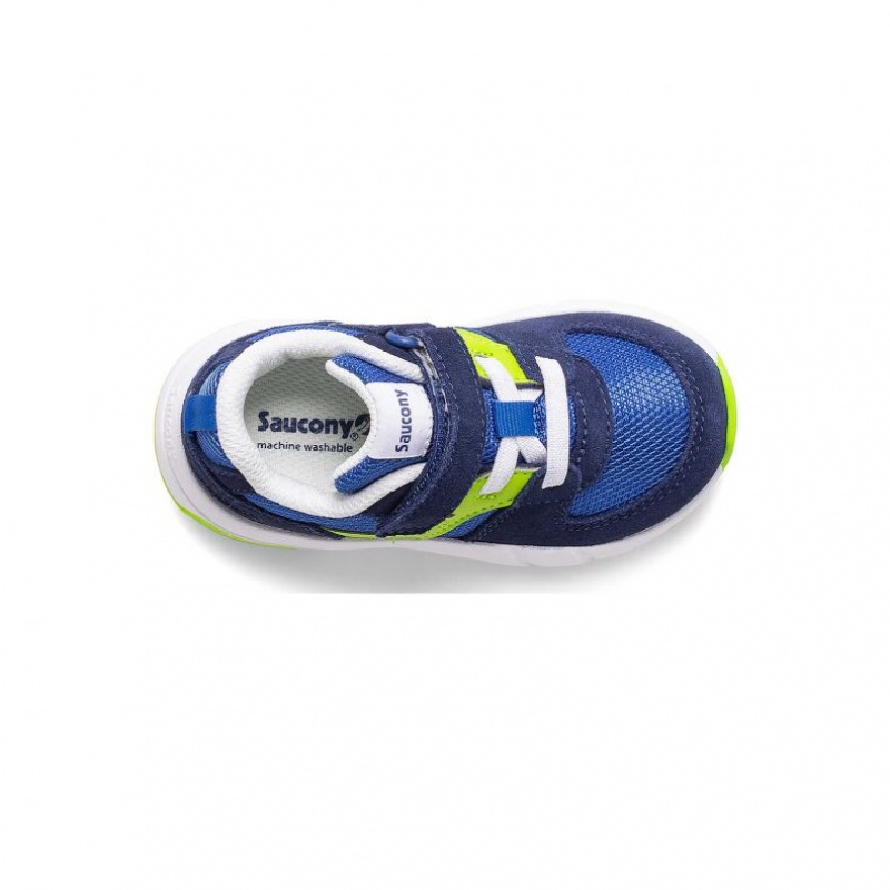 Blue / Green Little Kids' Saucony Jazz Lite 2.0 Sneakers | MALAYSIA-ZFEK