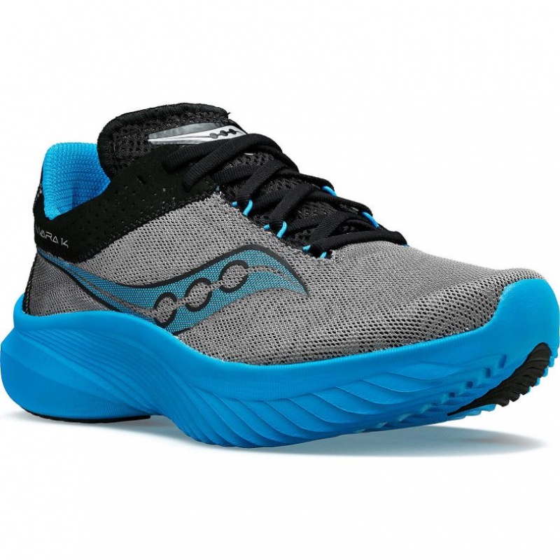 Blue / Grey Women's Saucony Kinvara 14 Running Shoes | MALAYSIA-FKZG