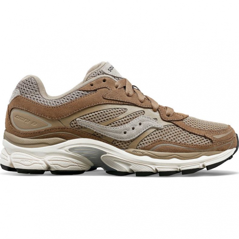 Brown Men\'s Saucony ProGrid Omni 9 Premium Sneakers | MALAYSIA-VFTN