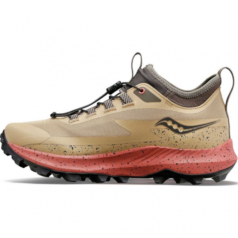 Brown Women's Saucony Peregrine 13 ST Trail Running Shoes | MALAYSIA-BLFI