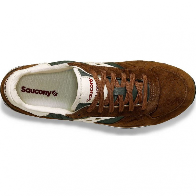 Brown / Green Women's Saucony Shadow Original Premium Sneakers | MALAYSIA-VIUT