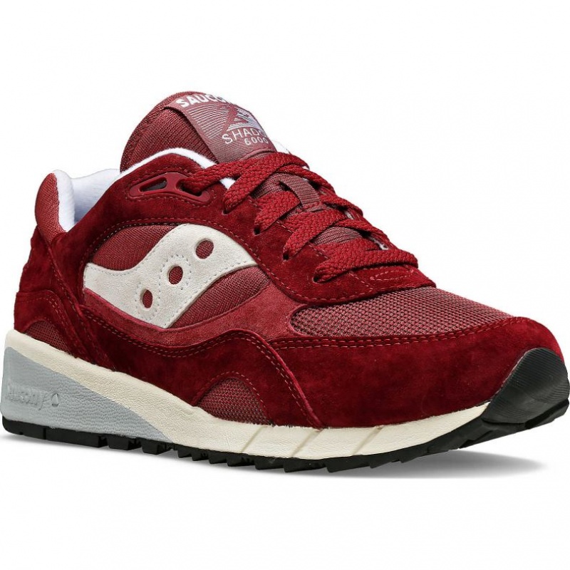 Burgundy Men's Saucony Shadow 6000 Sneakers | MALAYSIA-SBLY