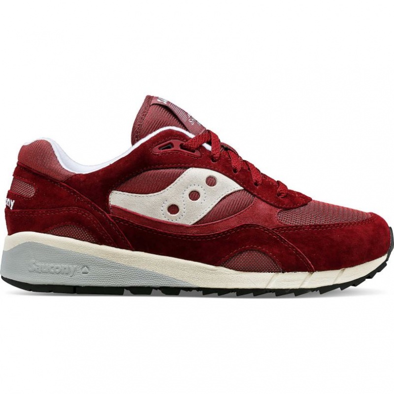 Burgundy Men\'s Saucony Shadow 6000 Sneakers | MALAYSIA-SBLY