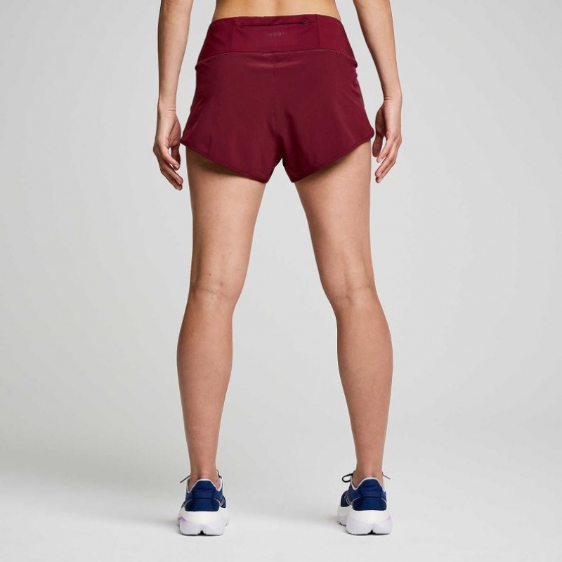 Burgundy Women's Saucony Outpace 2.5