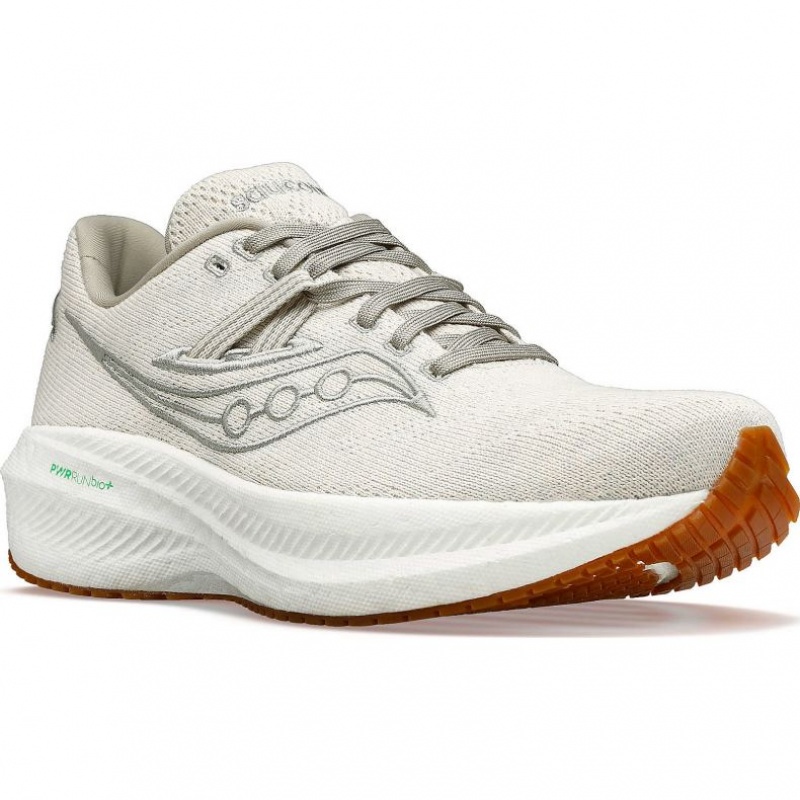 Cream Men's Saucony Triumph RFG Running Shoes | MALAYSIA-UPXL