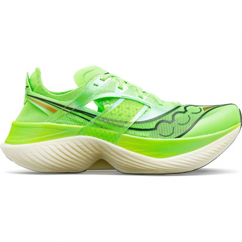 Green Men\'s Saucony Endorphin Elite Running Shoes | MALAYSIA-RUMO