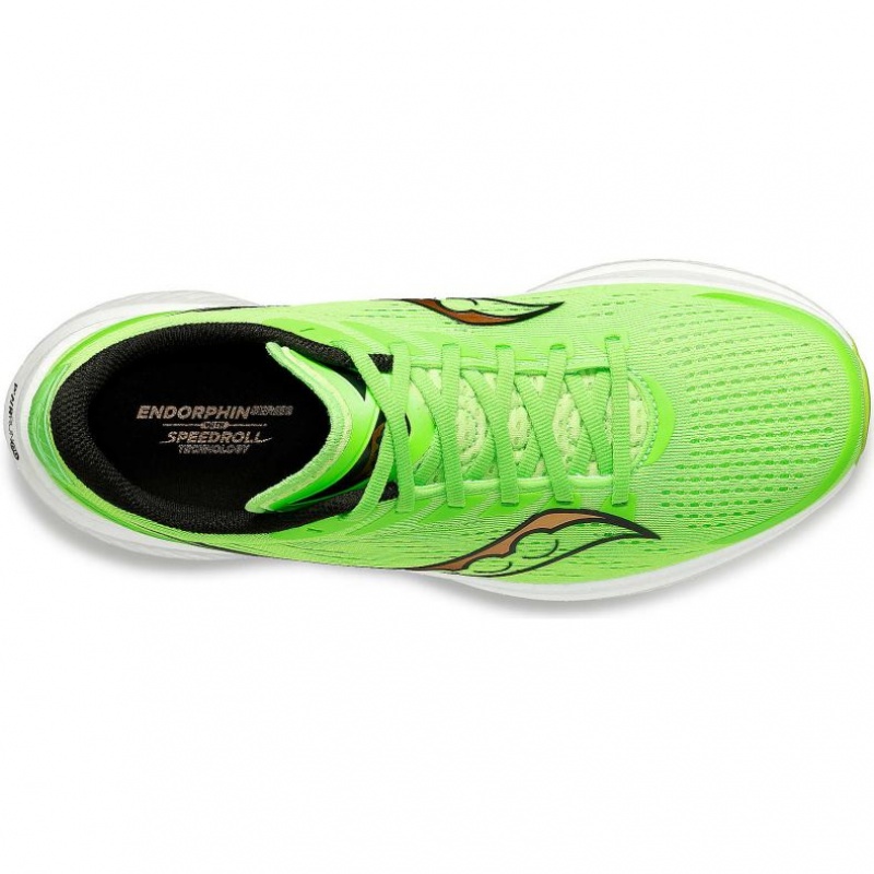 Green Men's Saucony Endorphin Speed 3 Running Shoes | MALAYSIA-IUEK