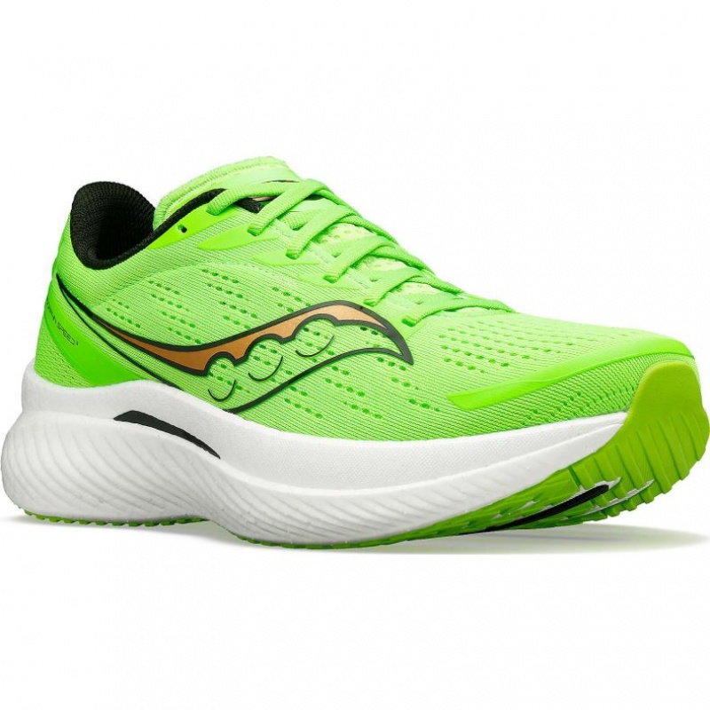 Green Men's Saucony Endorphin Speed 3 Running Shoes | MALAYSIA-IUEK