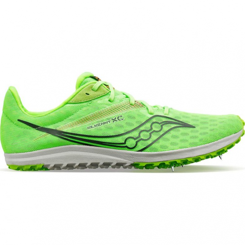 Green Men\'s Saucony Kilkenny XC9 Spikes | MALAYSIA-PBOJ