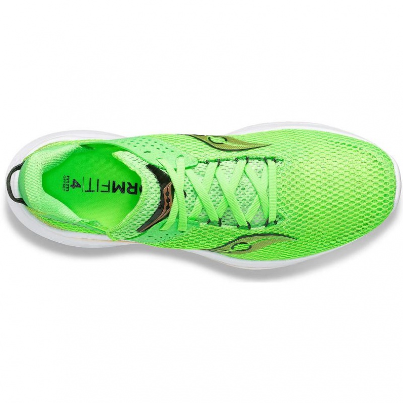 Green Men's Saucony Kinvara 14 Running Shoes | MALAYSIA-IVKQ