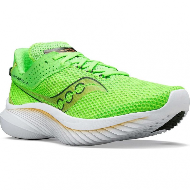 Green Men's Saucony Kinvara 14 Running Shoes | MALAYSIA-IVKQ