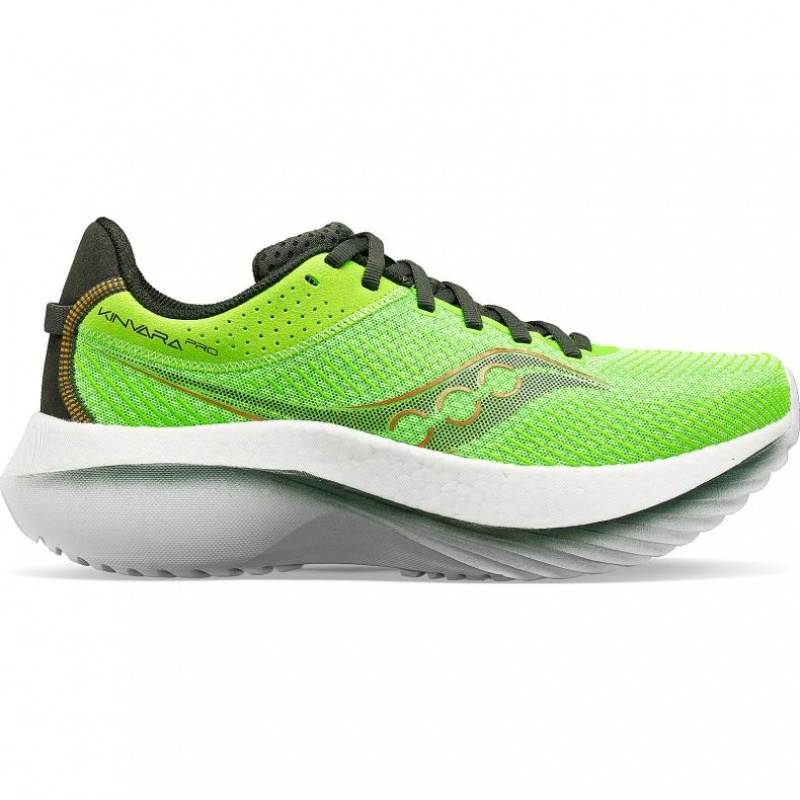 Green Men\'s Saucony Kinvara Pro Running Shoes | MALAYSIA-KETV