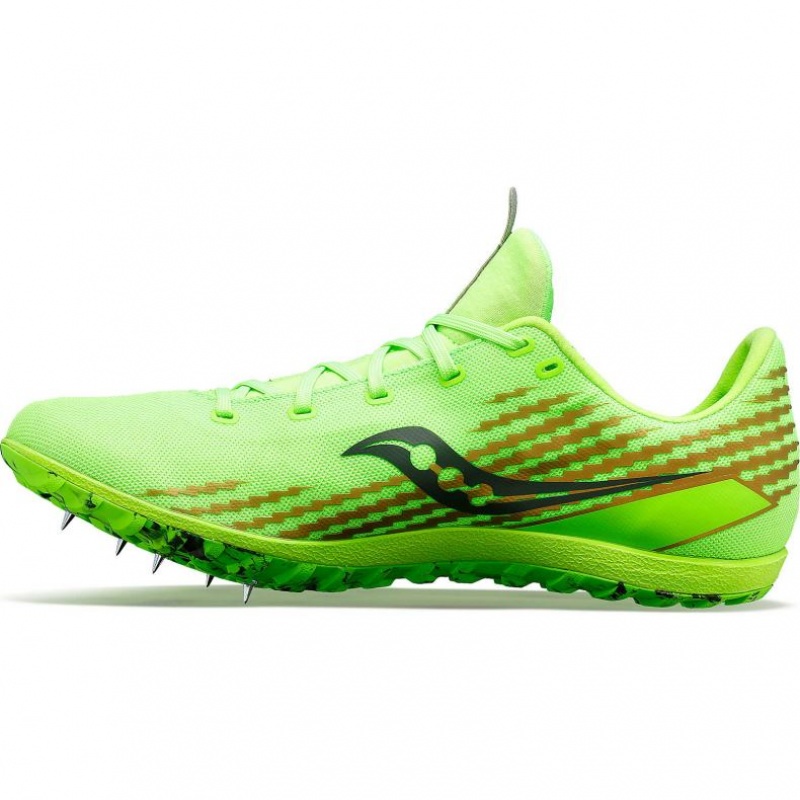 Green Women's Saucony Havok XC 3 Flat Running Shoes | MALAYSIA-FILX