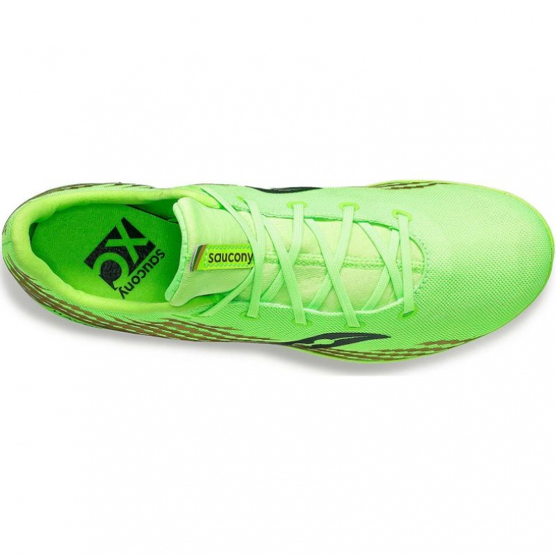 Green Women's Saucony Havok XC 3 Flat Running Shoes | MALAYSIA-FILX