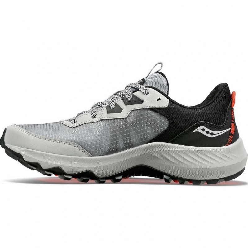 Grey Men's Saucony Aura TR Trail Running Shoes | MALAYSIA-HJKY