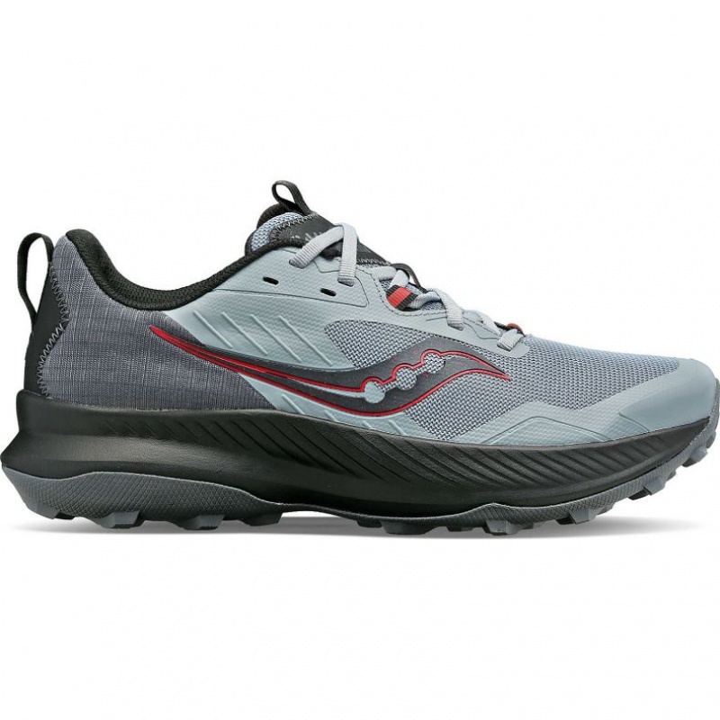 Grey Men\'s Saucony Blaze TR Trail Running Shoes | MALAYSIA-VRKQ