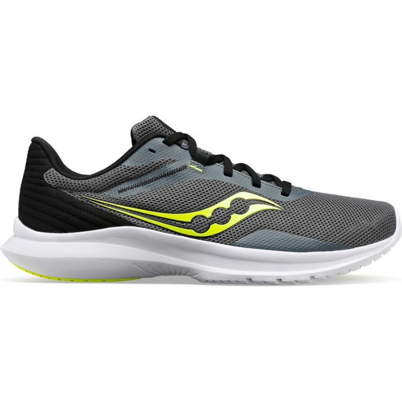 Grey Men\'s Saucony Convergence Running Shoes | MALAYSIA-KMSN