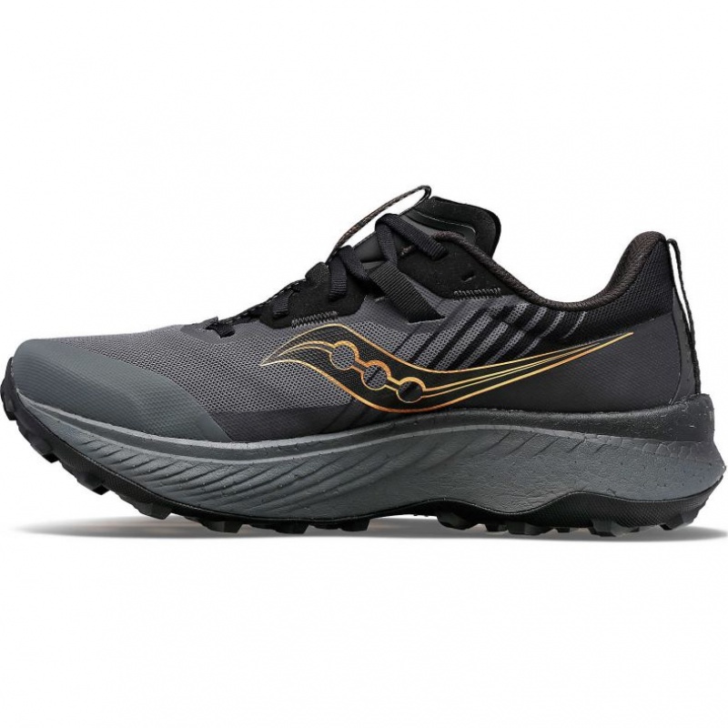 Grey Men's Saucony Endorphin Edge Trail Running Shoes | MALAYSIA-WXJS